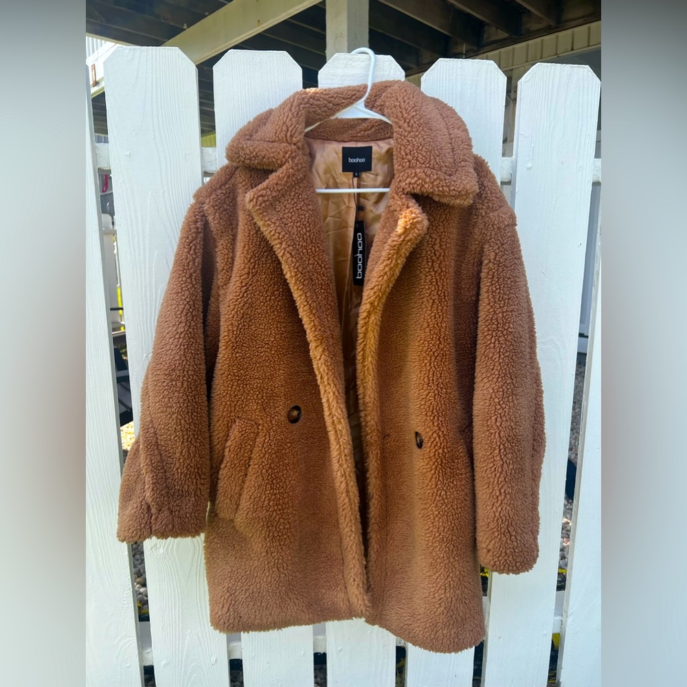 boohoo - Oversized Teddy Faux Fur Coat